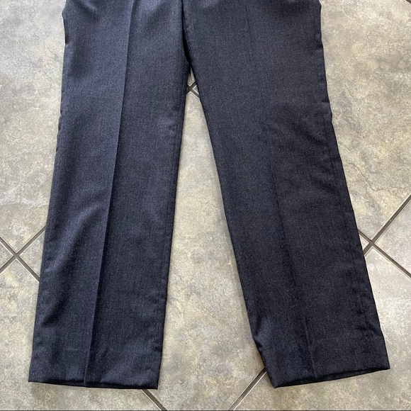 Pendleton Men's Wool Dress Pants Gray Size 35 x 31 Business casual Quiet Luxury - Picture 4 of 10